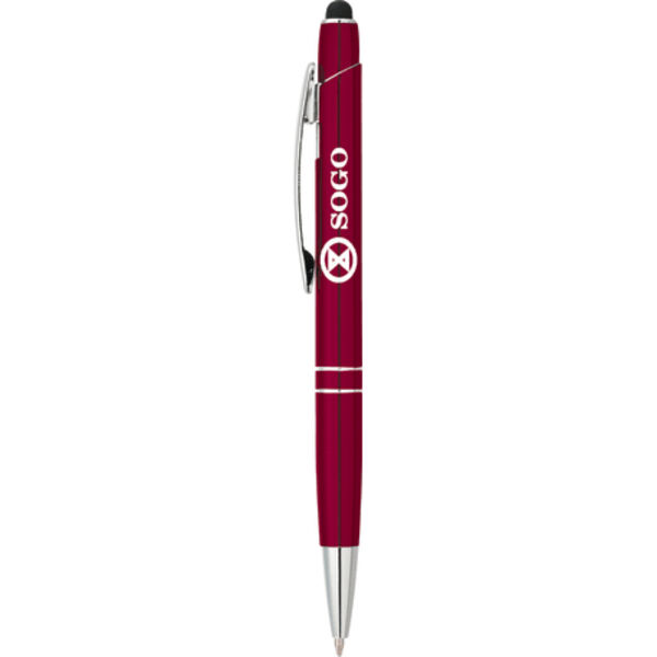 Jazz Metal Ballpoint Pen-Stylus Thumbnail