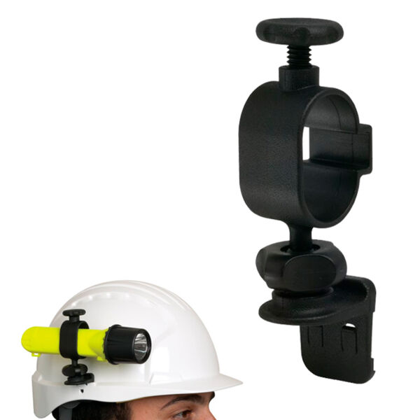 Hard Hat Flashlight Clip Thumbnail