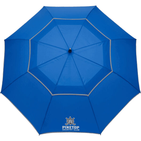 64" Auto Open Reflective Golf Umbrella Thumbnail
